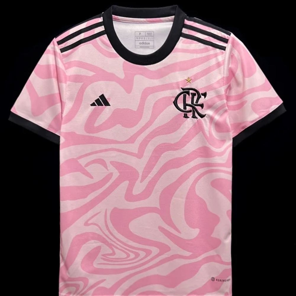 Adidas Pink Swirl Pattern Tee